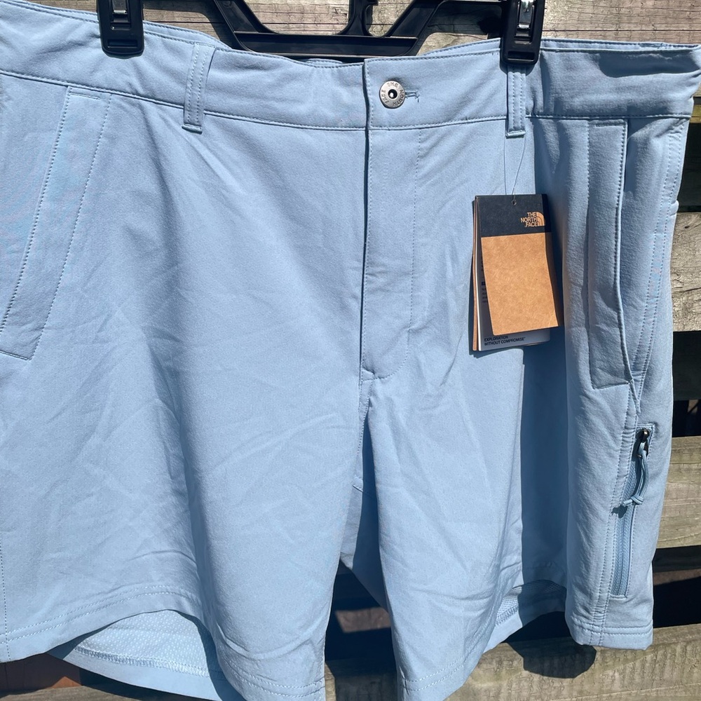 The North Face Blue Rolling Sun Shorts